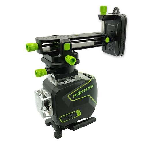 Профессиональный лазерный уровень PREMIUM, 4x360°(LCD, Bluetooth, ДУ, зеленый луч) PROTESTER LL516G Чернигов - изображение 2