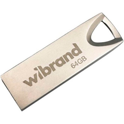 USB флеш накопитель Wibrand 64GB Taipan Silver USB 2.0 (WI2.0/TA64U2S) Винница - изображение 2