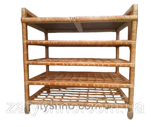 Этажерка плетеная на 5 полок большая Киев - изображение 1