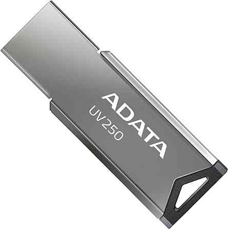 Флешка A-DATA USB накопичувач 2.0 AUV 250 16Gb, колір сірий AUV250-16G-RBK Одеса