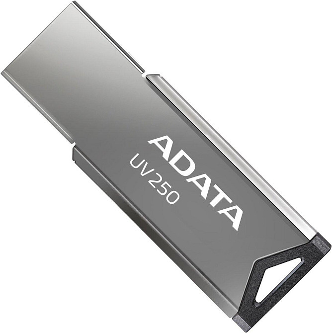 Флешка A-DATA USB накопичувач 2.0 AUV 250 16Gb, колір сірий AUV250-16G-RBK Одеса - фото 1