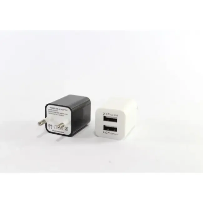 Адаптер на 2 USB, 2100 (кубик) Київ - фото 2