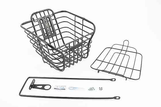 Кошик багажний передній 28" з кришкою, чорний BSK-СК-45 (можливі подряпини, відколи, дефекти фарбування) Київ