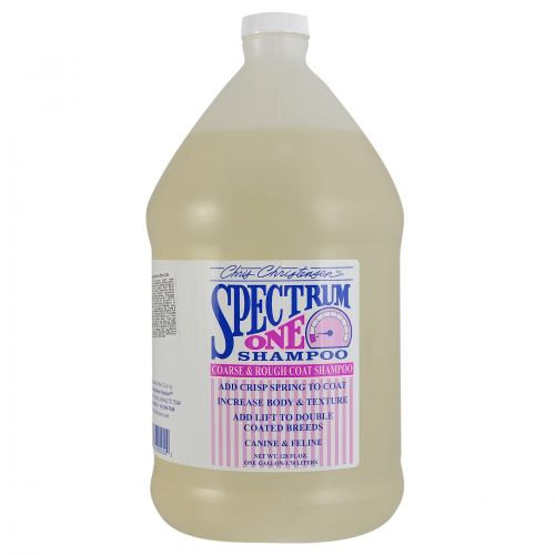 Шампунь Chris Christensen Spectrum One для собак та котів для густої та жорсткої шерсті 3,8 л Київ - фото 1