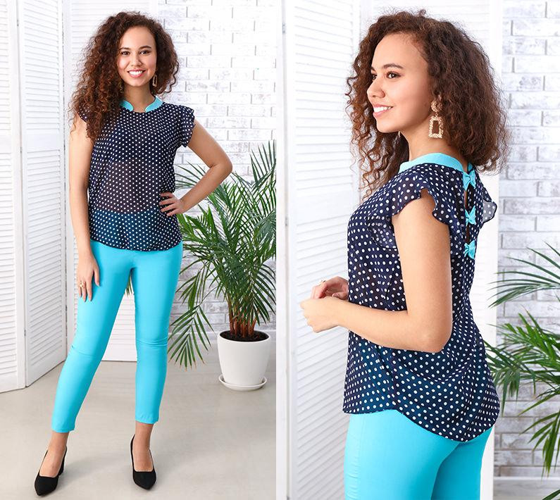 Женский брючный костюм «Тринити» оптом | Норма | Распродажа модели Киев - изображение 2