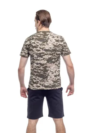 Атлет Футболка мужская Пиксель 000124 Киев