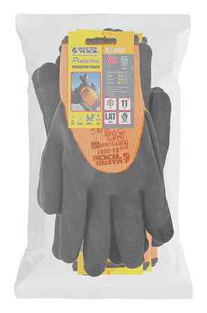 MASTERTOOL Рукавички акрилові MASTERTOOL утеплені зі спіненим латексним покриттям ¾ 11" 12 пар Коломыя