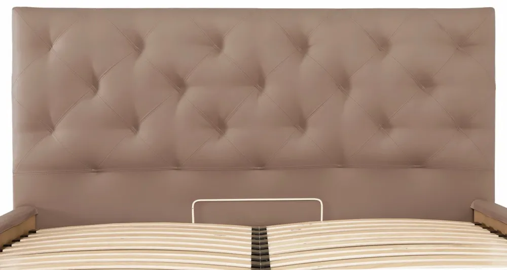 Кровать Двуспальная Bristol Comfort 180 х 190 см Fly 2213 С подъемным механизмом и нишей для белья Светло-коричневый Киев - изображение 5