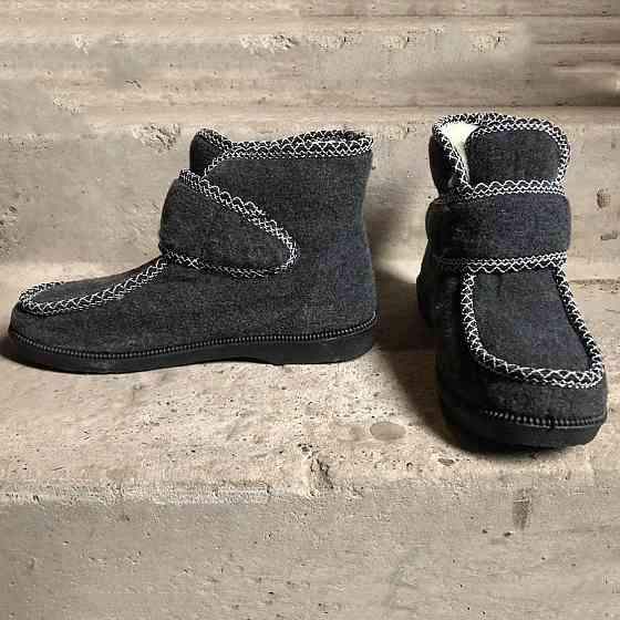 Жіночі пінкові калоші 41р, Жіночі дутики водонепроникні, Бурки жіночі хутряні валянки бурки FJ-68 Львів