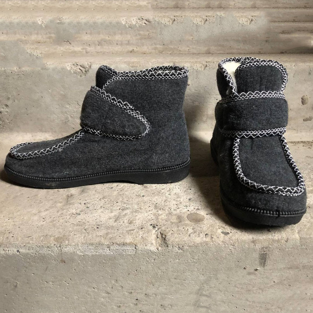 Галоши зимние 41р, Женские валенки из войлока, Сапожки ботинки женские зимние Дутики термо FJ-68 Львов - изображение 5