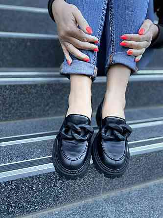 Olli Туфлі жіночі OLLI T-245-Астра чорні (весна-осінь, шкіра натуральна) (4771) лише 39р. Коломия