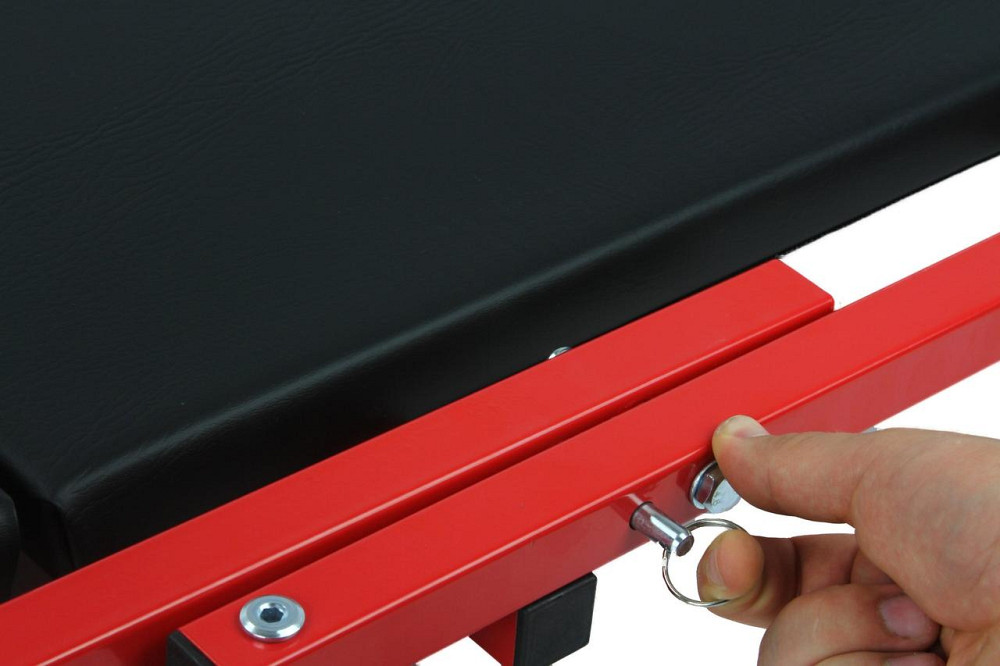 Лежак - стільчик 2в1 складаний підкатний на колесах для майстерні Mar-Pol (M80093) Нововолинськ - фото 15