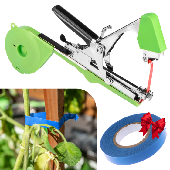 Степлер для подвязки растений Tapetool + Подарок Лента для степлера 26м, 1 шт / Степлер садовый для винограда Киев