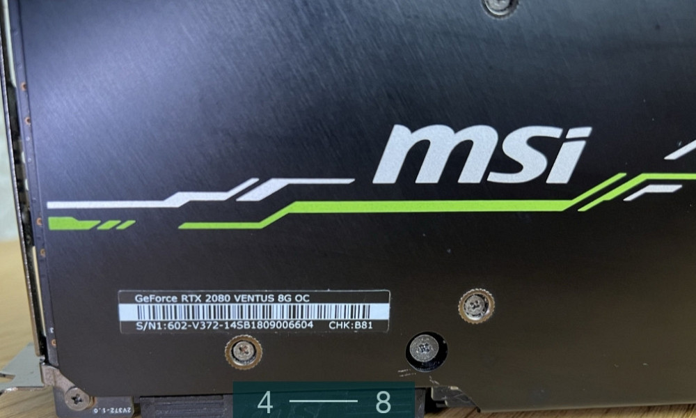 Видеокарта MSI RTX 2080 VENTUS. Киев - изображение 5