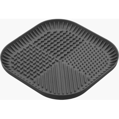 Універсальний посуд для тварин Fiboo Fiboowl килимок для злизування ласощів та їжі, L темно-сірий (FIB0223) Вінниця - фото 1