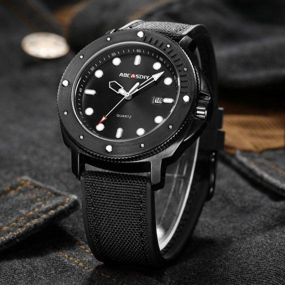 Часы мужские наручные Aocasdiy Expert (Черный) Винница - изображение 3