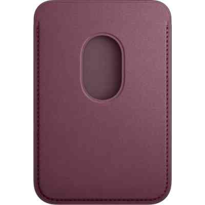 Чехол для мобильного телефона Apple iPhone FineWoven Wallet with MagSafe Mulberry (MT253ZM/A) Винница