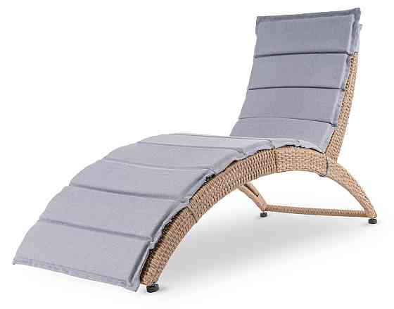 Садовий шезлонг Di Volio Ciampino бежево/сірий Киев
