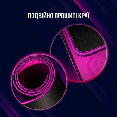 Килимок для мишки Lorgar Main 315 Black/Purple (LRG-GMP315) Вінниця - фото 4