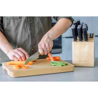 Набір ножів KitchenAid Coreline з підставкою, 11 предметів (KAG12STSNBXOBQ) Вінниця