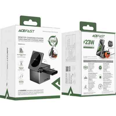Зарядний пристрій Acefast Wireless QI 3in1 15W E18 Rubik&apos;&apos;s (6974316282884) Вінниця