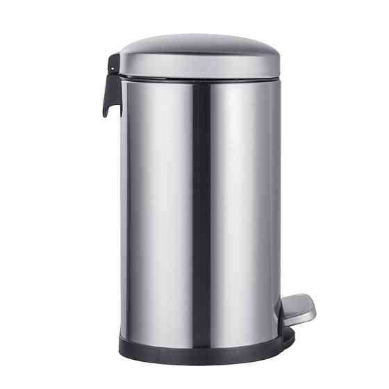 Відро для сміття з плавним закриванням овальне Mixxus Premium Topper-TC0205 SS Color 5 л колір неіржавка (MI7059) Харків