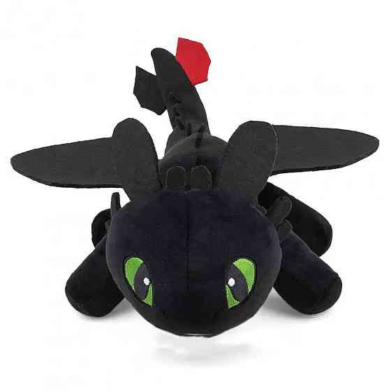 Мягкая игрушка на машину Дракон Беззубик на клейкой основе + карабин,20см / Плюшевая игрушка в машину SBR Киев