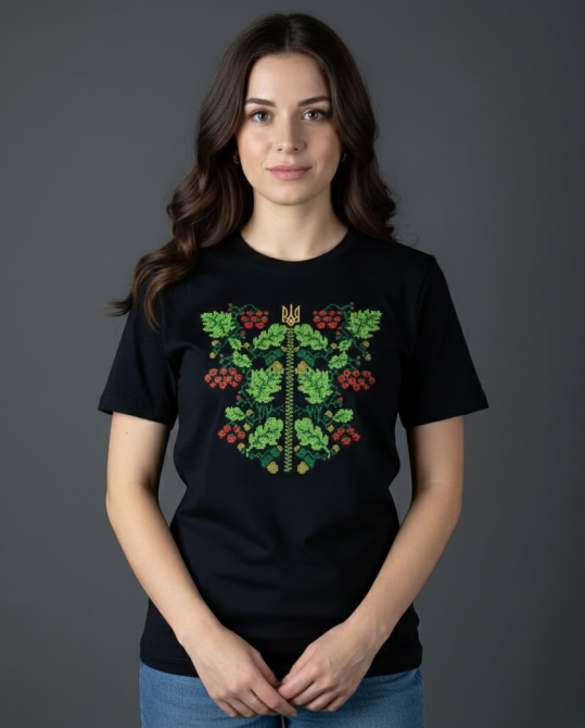 Футболка с вышивкой КАЛИНА XL Киев - изображение 1