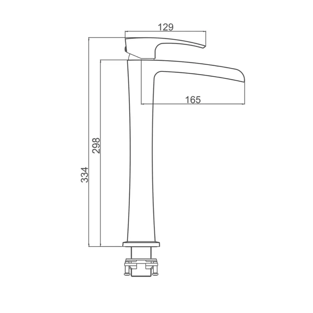 Смеситель для раковины высокий GAPPO G1007-21 хром Киев - изображение 7