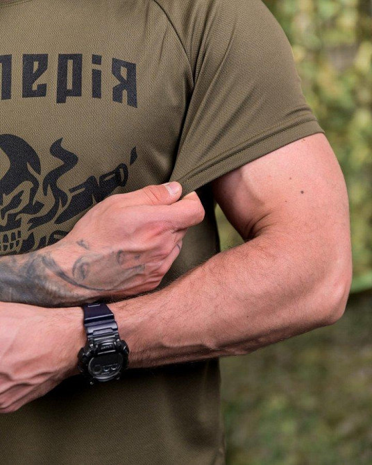 Футболка Артилерія  олива    ПП7683 Одеса - фото 4