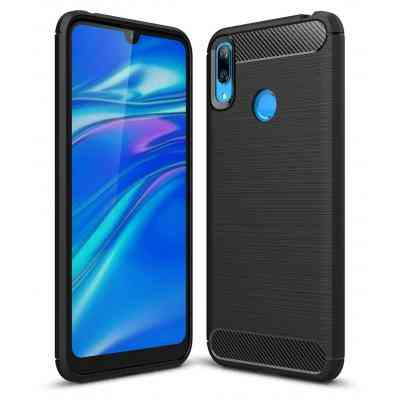 Чохол до мобільного телефона Laudtec для Huawei Y7 2019 Carbon Fiber (Black) (LT-HY72019B) Вінниця