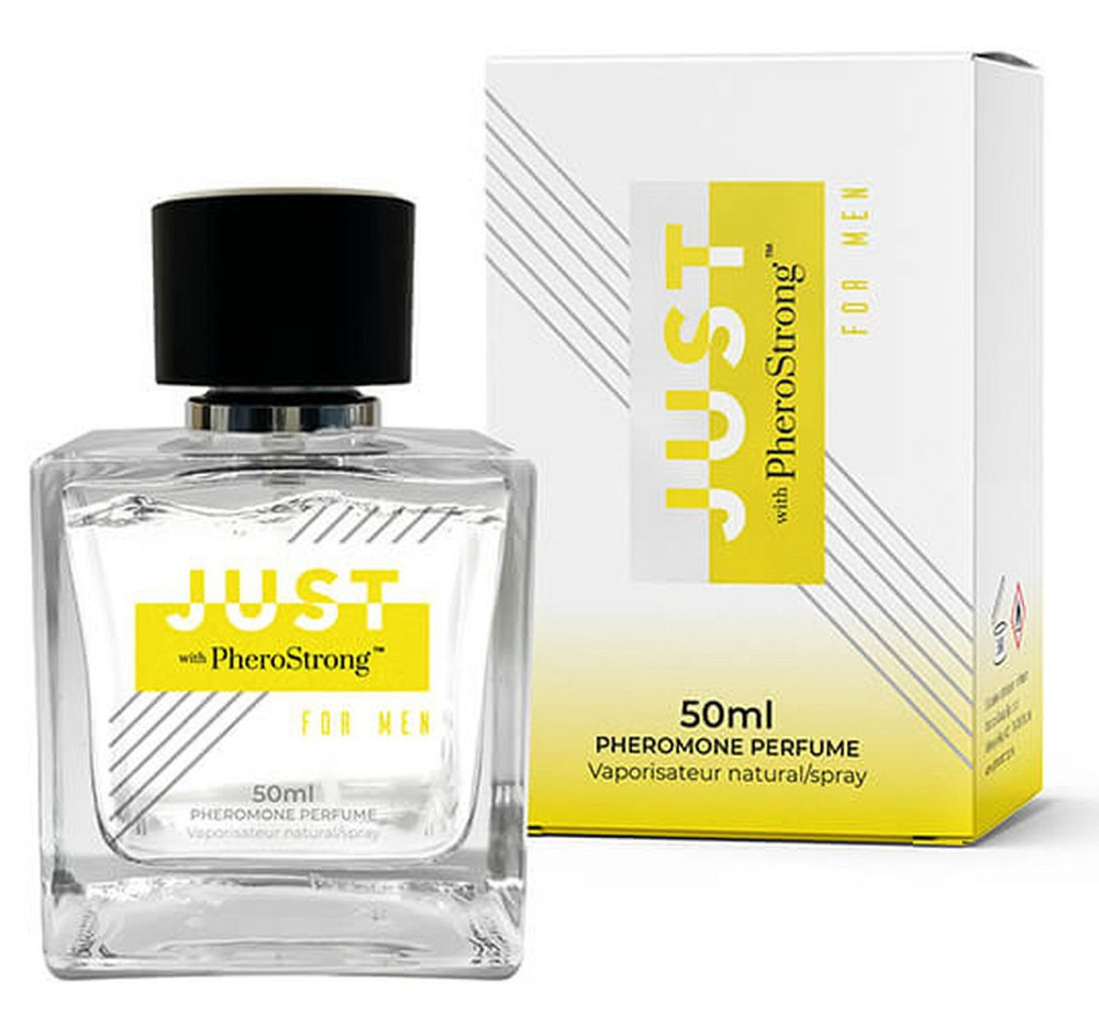 Туалетна вода із феромонами Just with PheroStrong For Men 50 ml, 3200066 Sex Aura Київ - фото 1