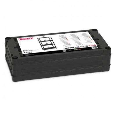 Стеллаж Toomax 4 полки cm. 71x35x138h black (5138) Вінниця - фото 4