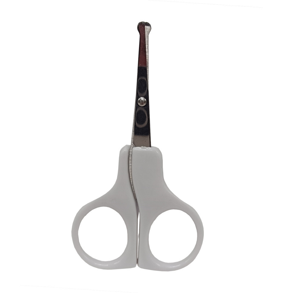 Ножницы маникюрные безопасные MGZ-0715(Grey) серый Винница - изображение 1