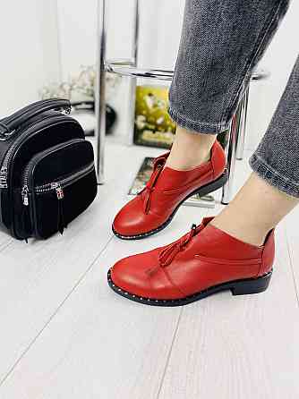 Sothby 's Туфлі жіночі Sothby 's T-593/2 червоні (весна-літо, шкіра натуральна) (2750) Коломия