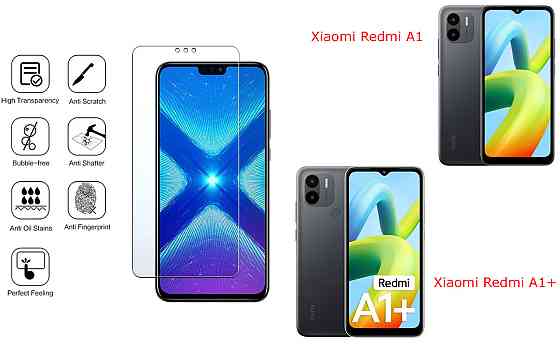 Защитное стекло NeoGlass для Xiaomi Redmi A1, Redmi A1+ – ультрапрозрачное и устойчивое Киев