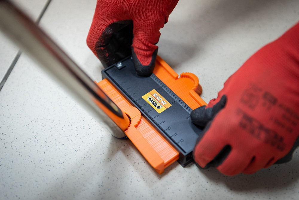 MASTERTOOL Шаблометр контурний MASTERTOOL 145х100х21 мм 30-3526 Коломия - фото 7
