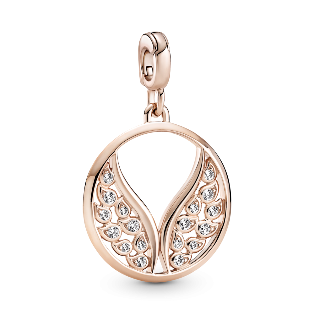 Срібний шарм Медальйон "Гарячі крила"для браслетів Пандора Мі MasterSem Київ - фото 1