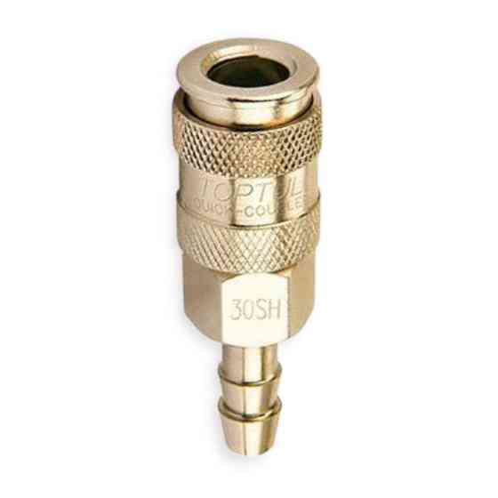 Швидкознімне з'єднання з клапаном під шланг d-10 мм Мукачево