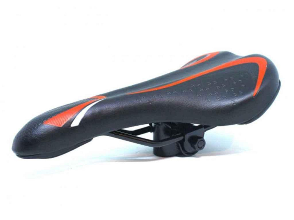 Седло спортивное с красной полоской TY-SD-7115 ТМ KELB.BIKE Solmir Киев - изображение 1