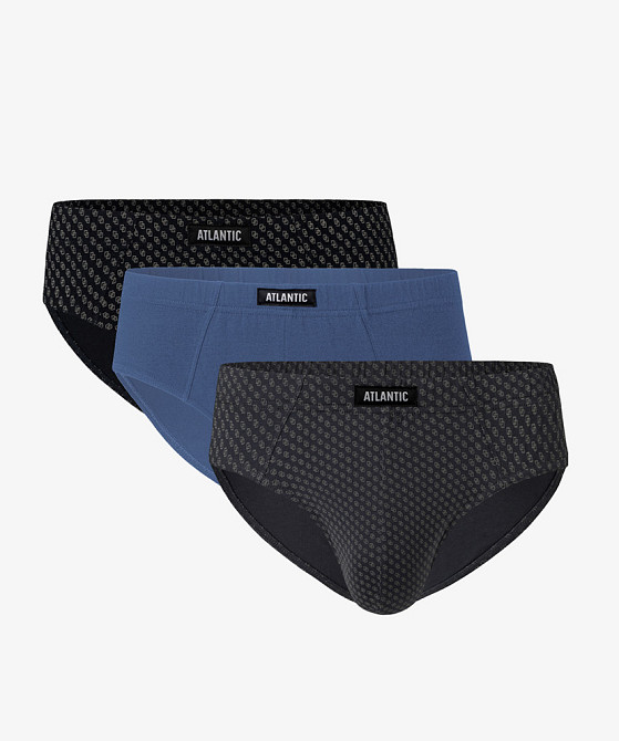 Труси чоловічі класика Atlantic 3MP-112 Синій, XXL Київ - фото 1