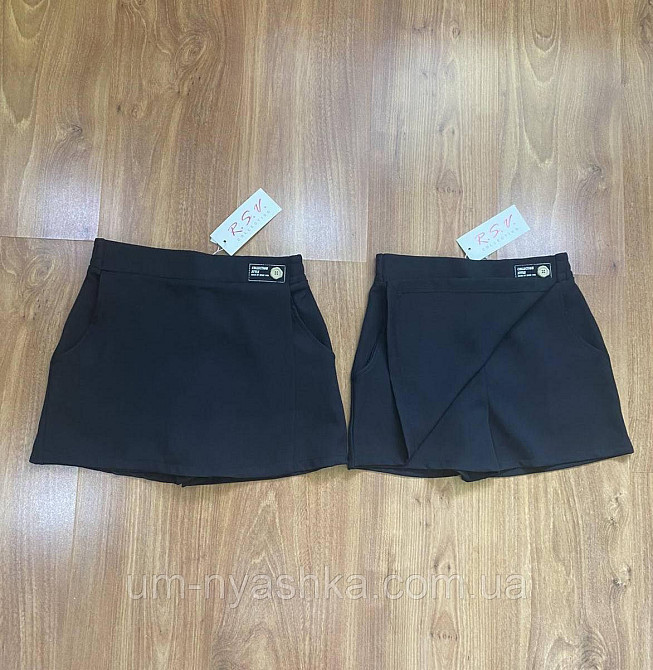 Юбка-шорты черная 128-152 Кривой Рог - изображение 7