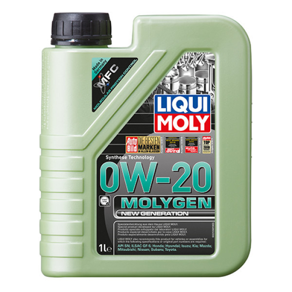 LIQUI MOLY Синтетична моторна олива - Molygen New Generation 0W-20 1л. Киев - изображение 1