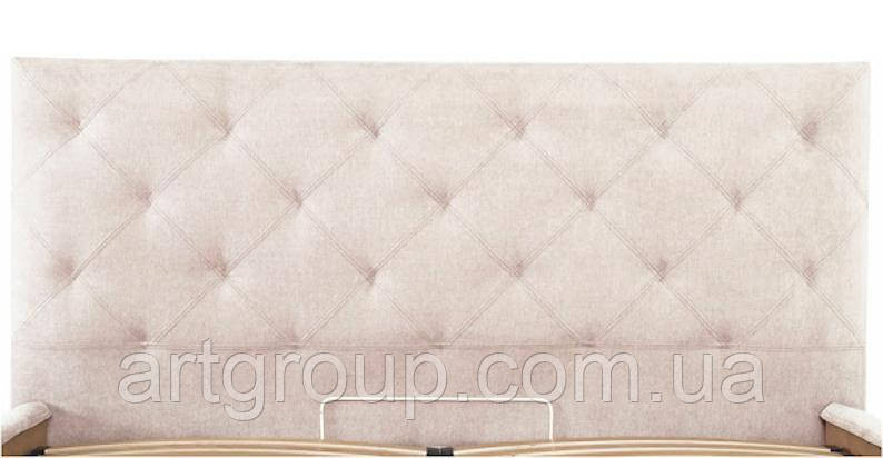 Ліжко-подіум двоспальне BristolNew Design Comfort 180×200см З підйомним механізмом та нішею для білизни Бежевий Дніпро - фото 5