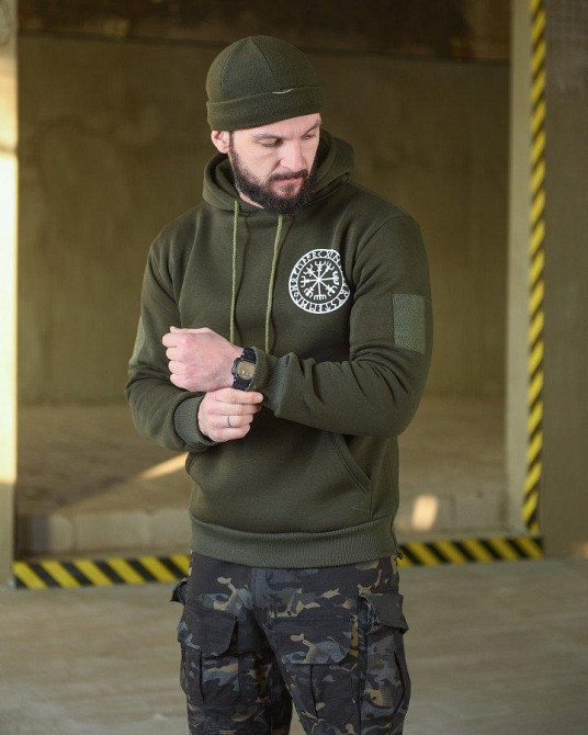 Худи CELEO на флисе  руни бел  ВТ3896 Одесса - изображение 9