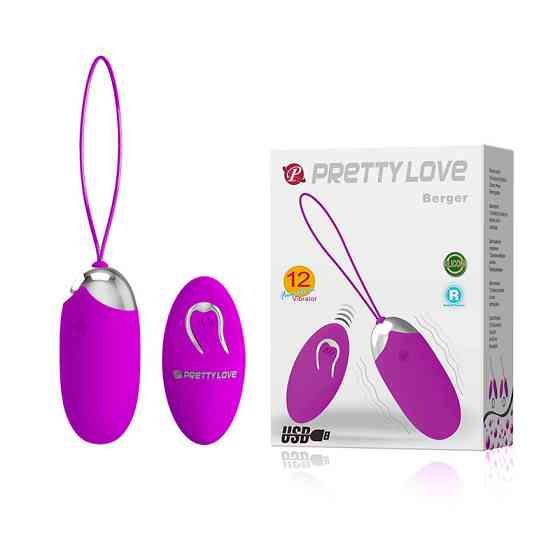 Віброяйце - Pretty Love Berger Vibrating Egg Purple Sex Aura Київ