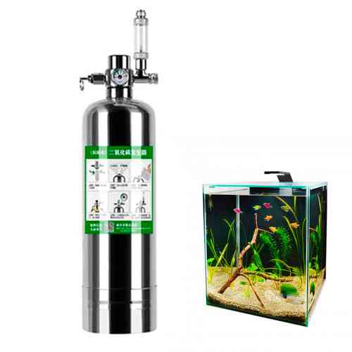 Система подавання CO2 вуглекислого газу в акваріум, 2л балон Вінниця