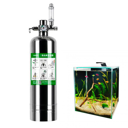 Система подавання CO2 вуглекислого газу в акваріум, 2л балон Вінниця - фото 2