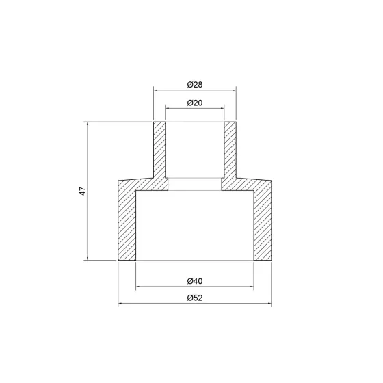 Муфта PPR Thermo Alliance 40х20 Київ