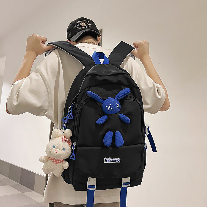 Рюкзак подростковый 608833 Hellonana с брелком Black Київ - фото 6